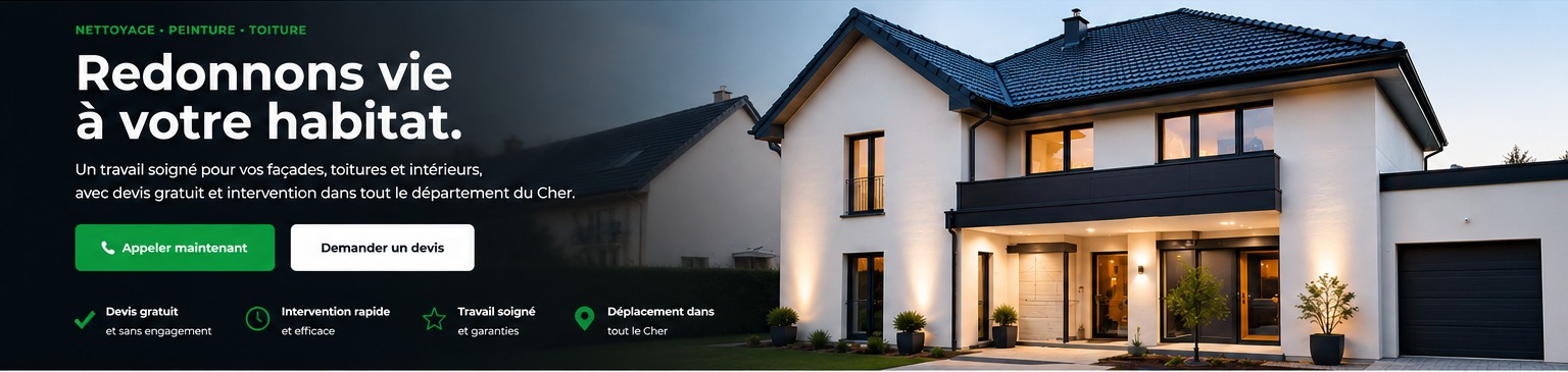 Maison rénovée et entretenue